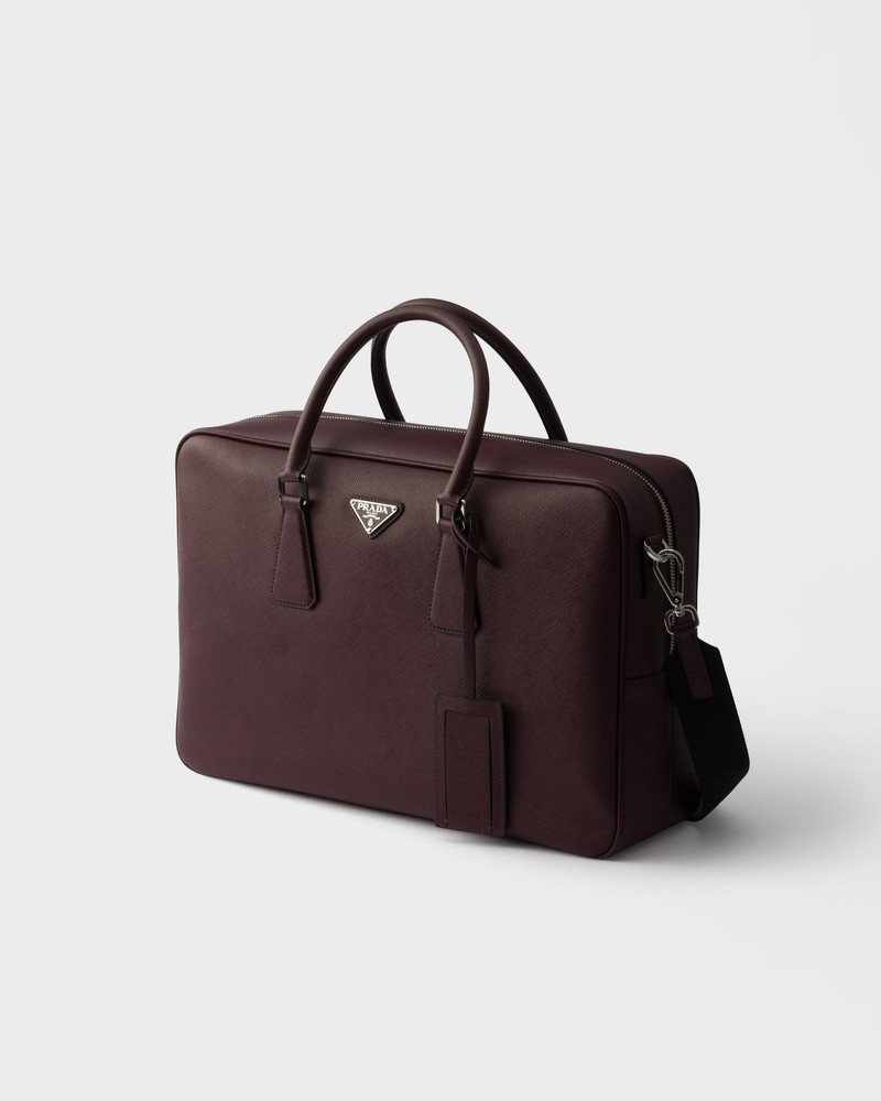 Prada Saffiano leather work bag outlook