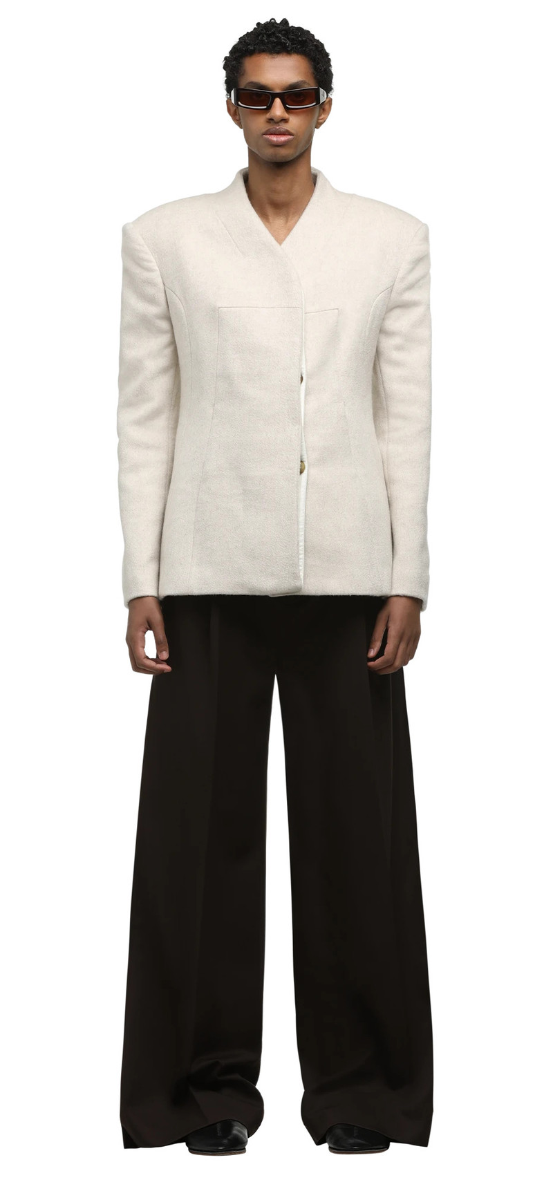 entire studios VESSEL JACKET CREAM outlook