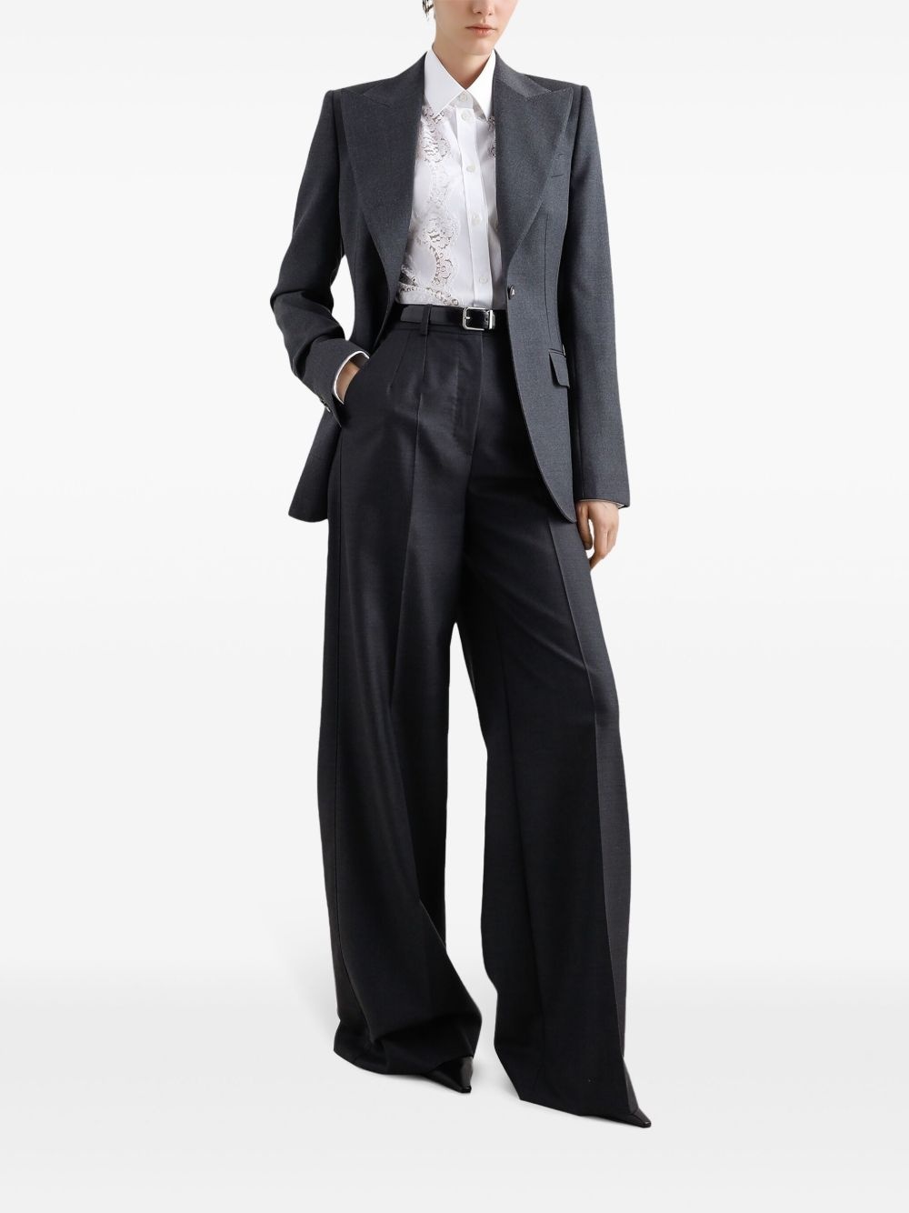 wide-leg trousers - 2