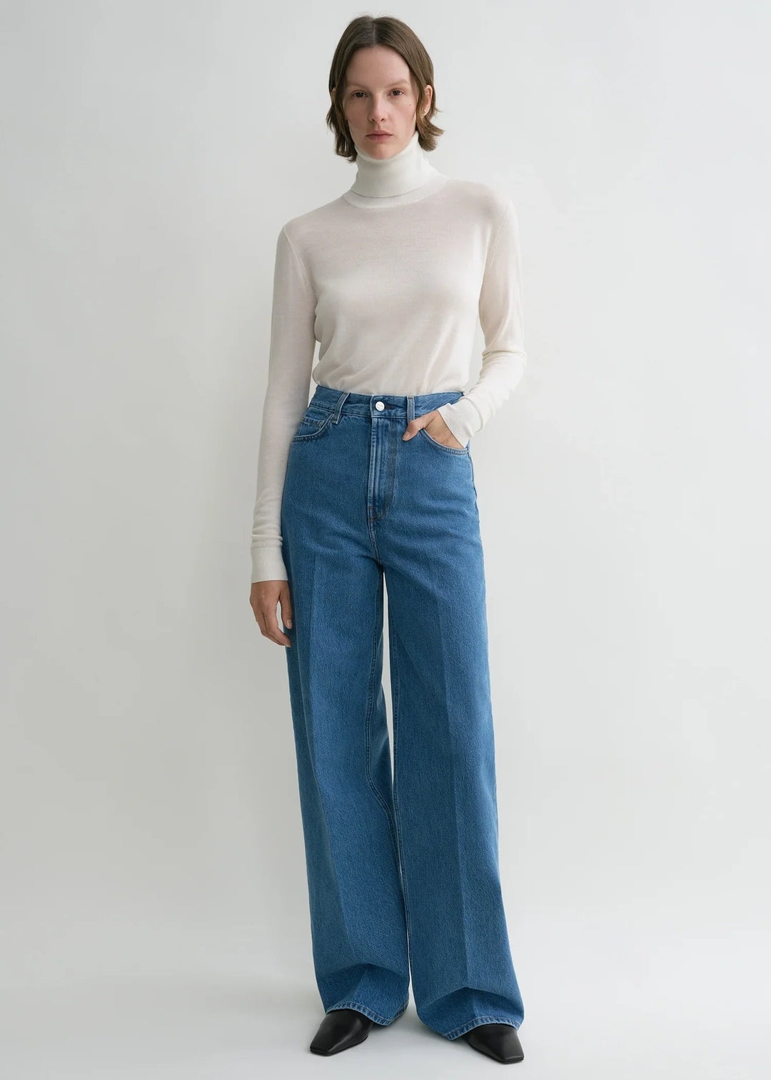 Wide Leg Denim - 4