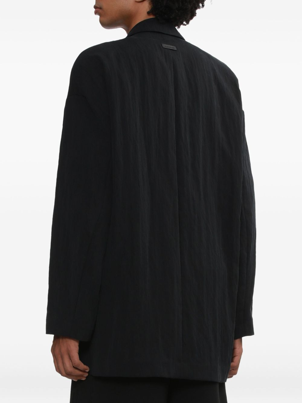 single-button lapels jacket - 4
