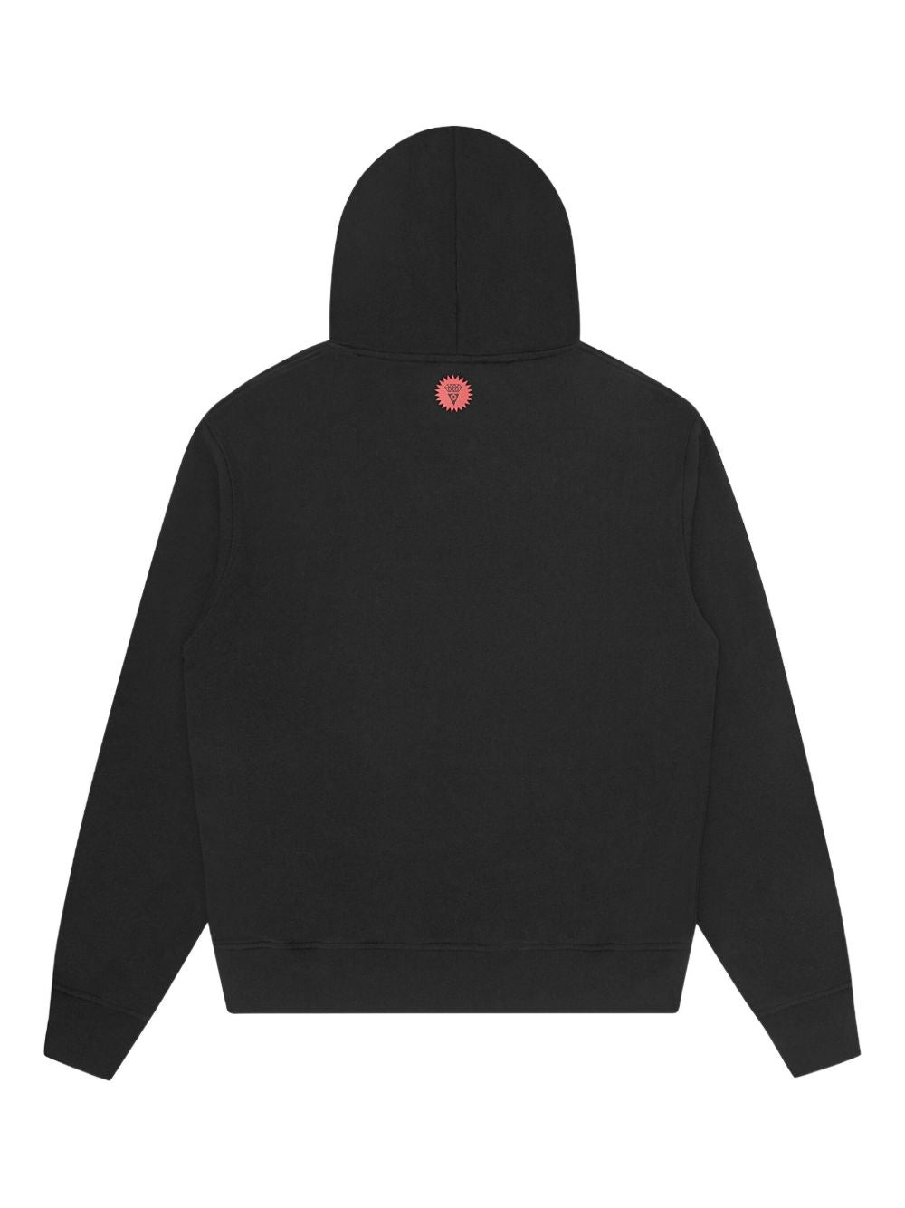 CHECK-PATTERN WOLF GRAPHIC HOODIE - 3