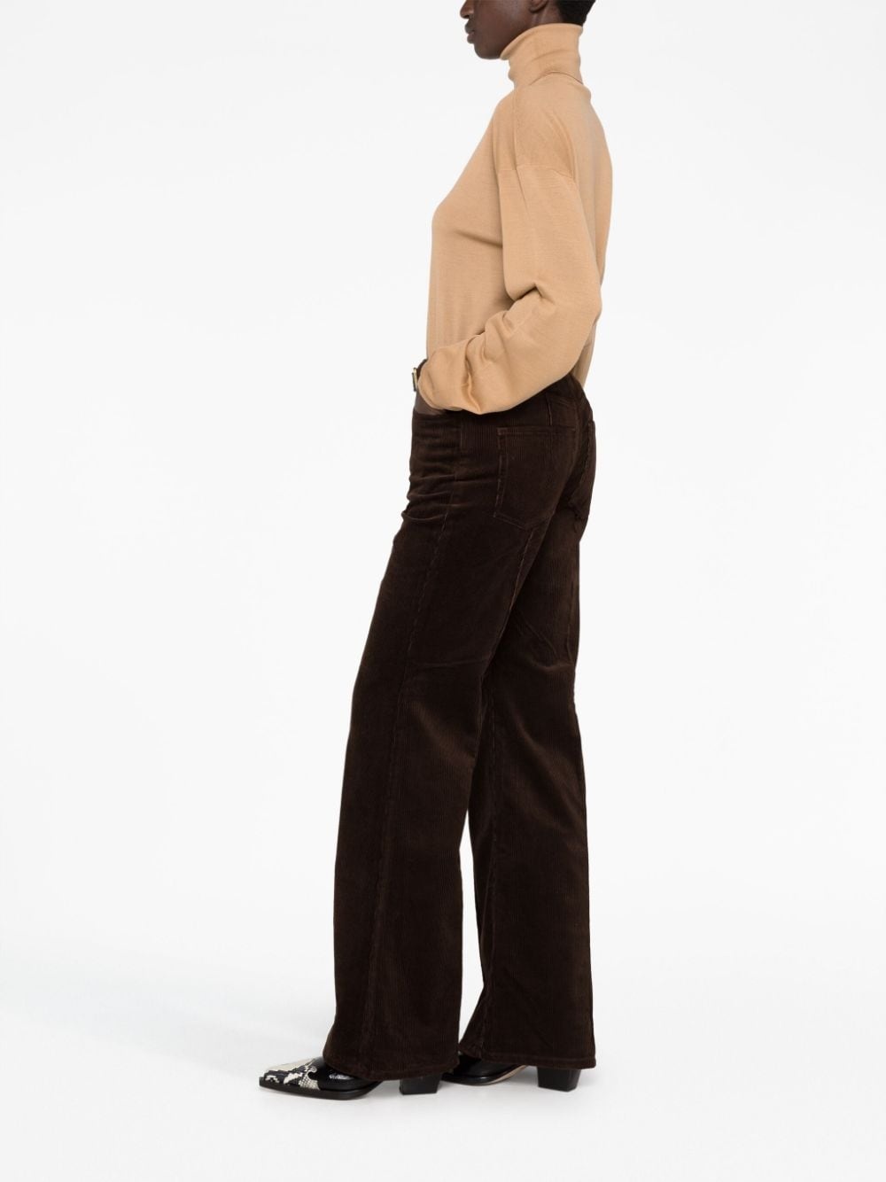 roll-neck wool jumper - 6