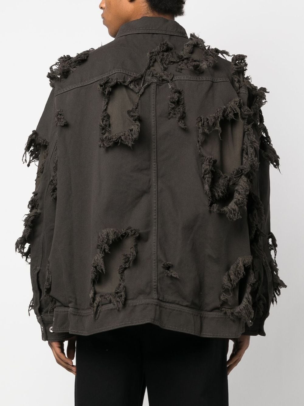 layered detailed jacket - 4