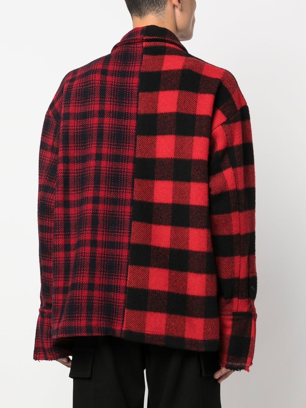 CHECKED SHIRT JACKET - 5