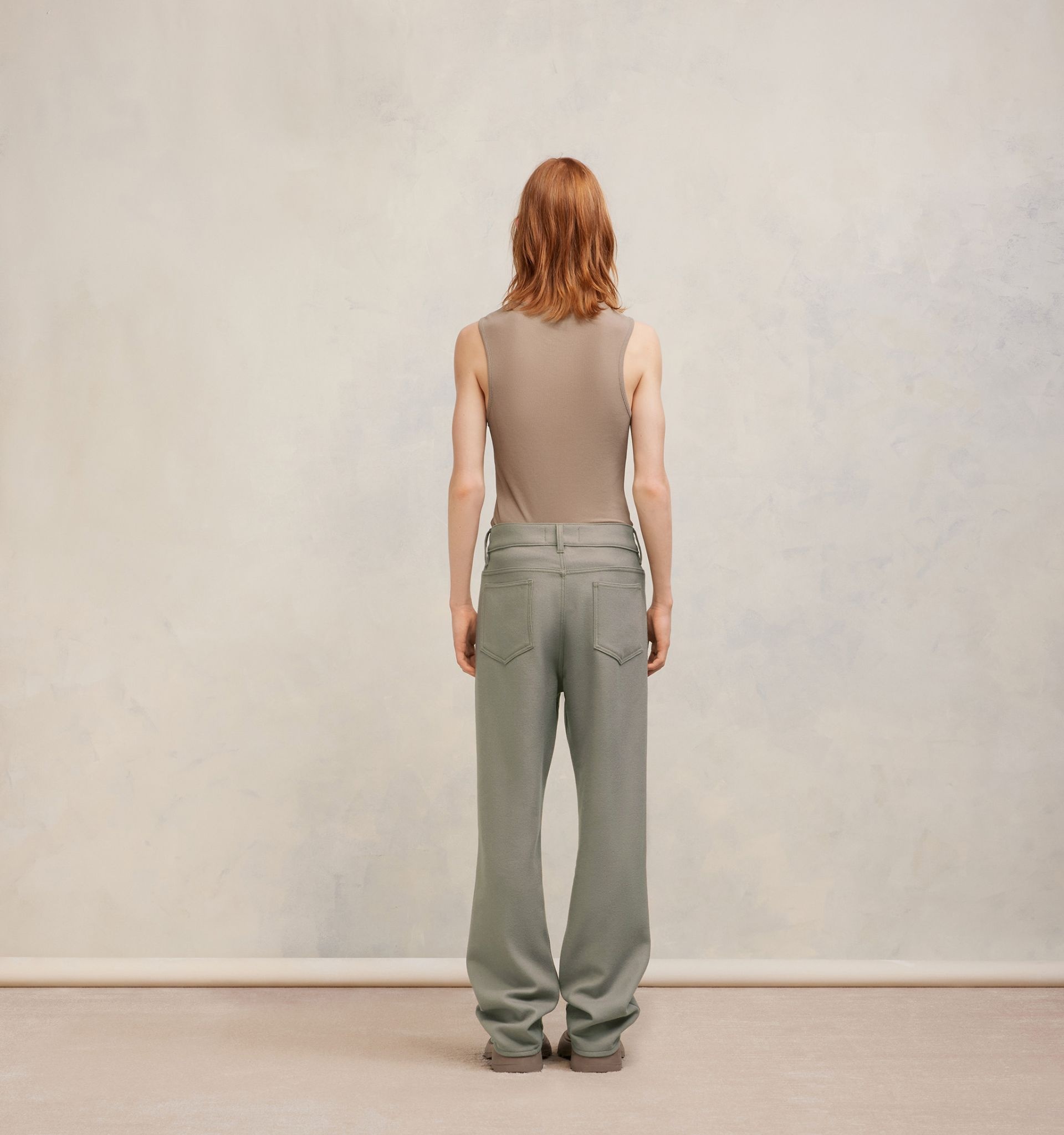Straight Fit Trousers - 5