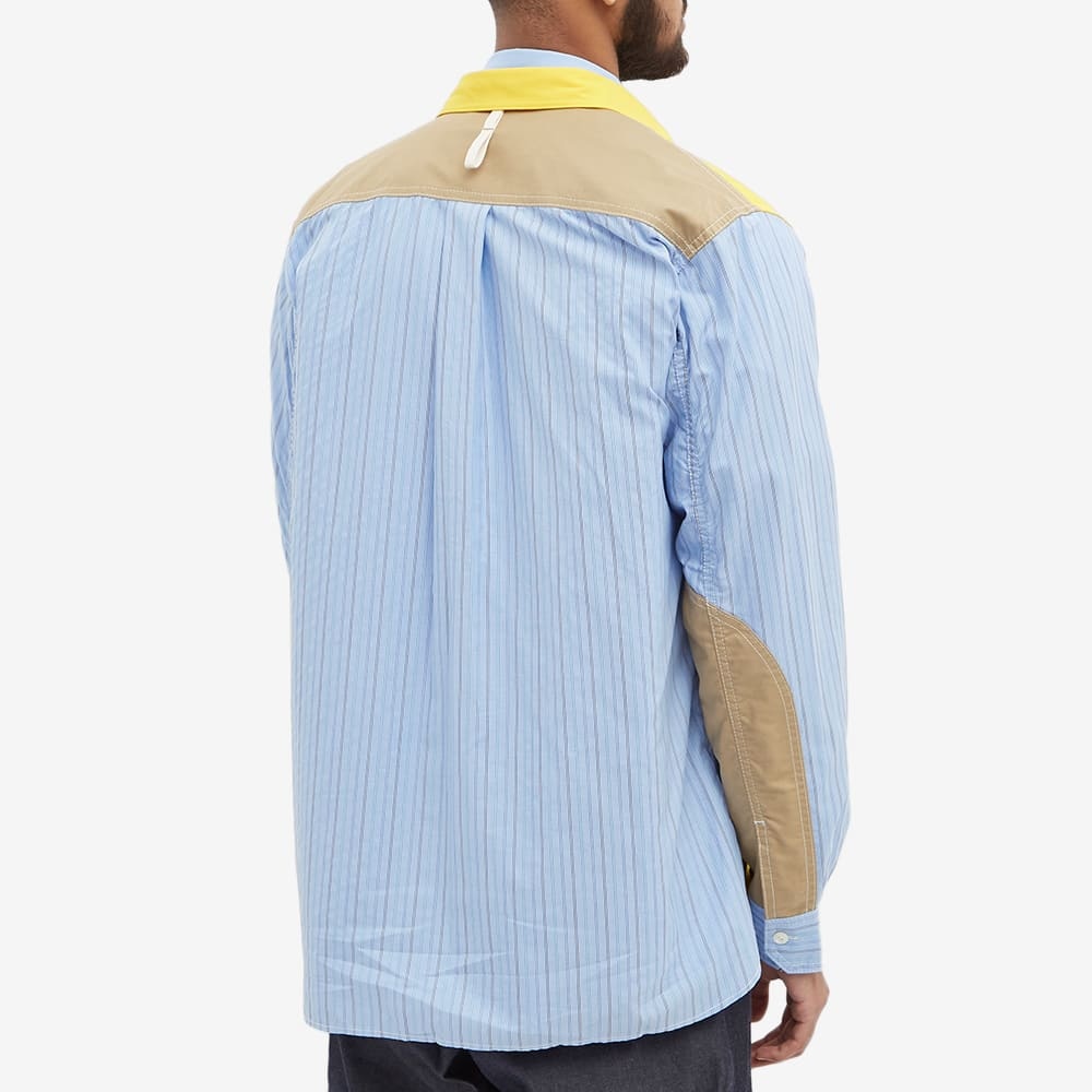 Junya Watanabe MAN Panelled Zip Overshirt - 4
