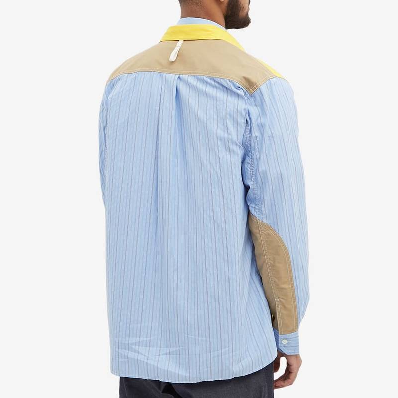 Junya Watanabe MAN Panelled Zip Overshirt 4