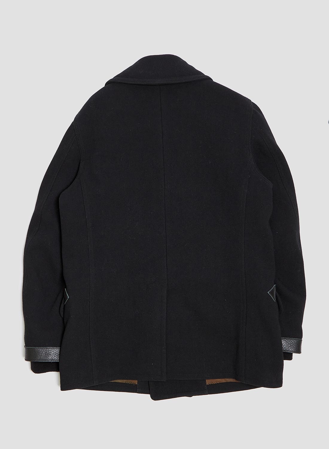 40's U.S. Navy Pea Coat in Black - 8