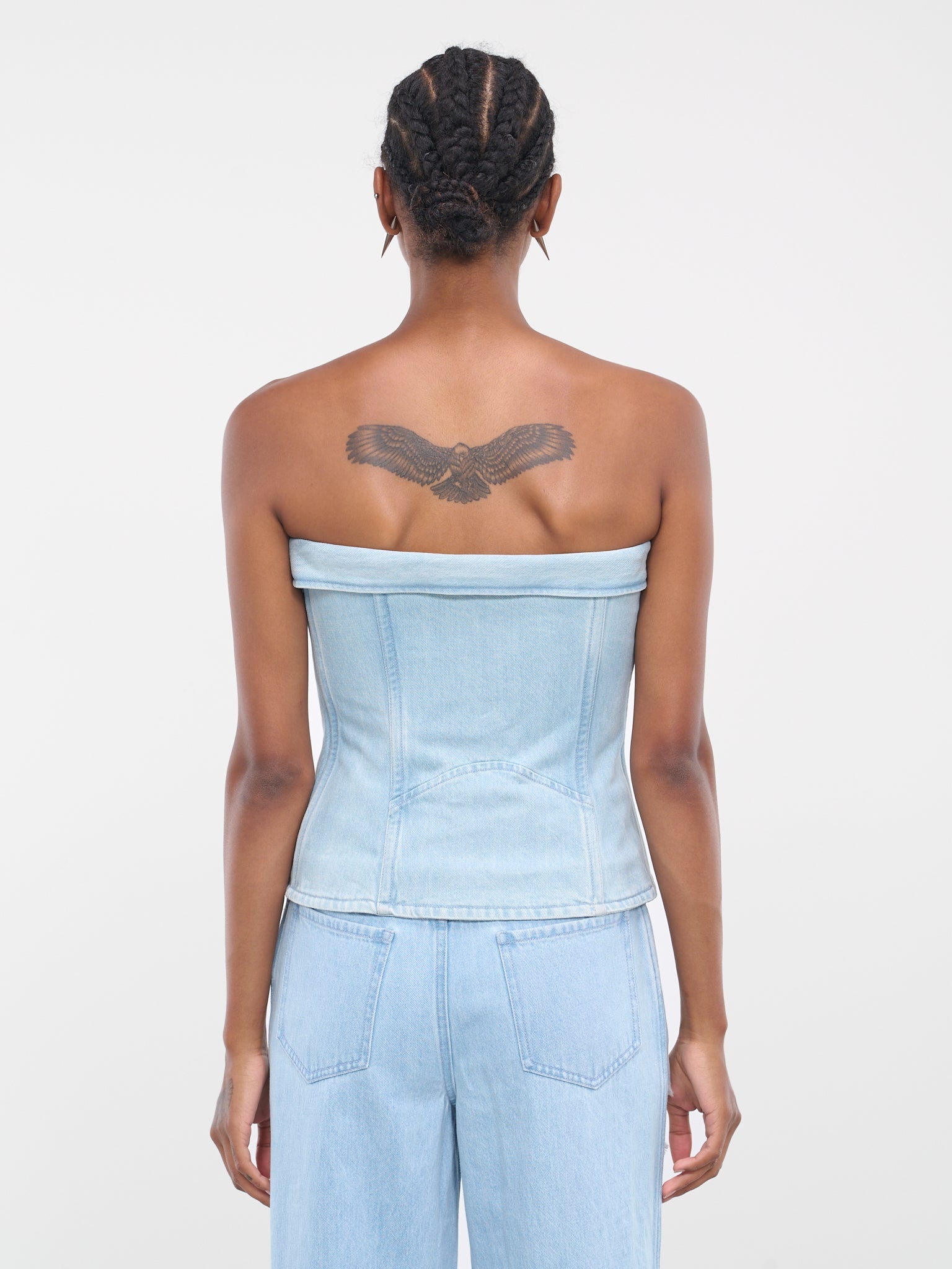 Denim Biker Corset - 3