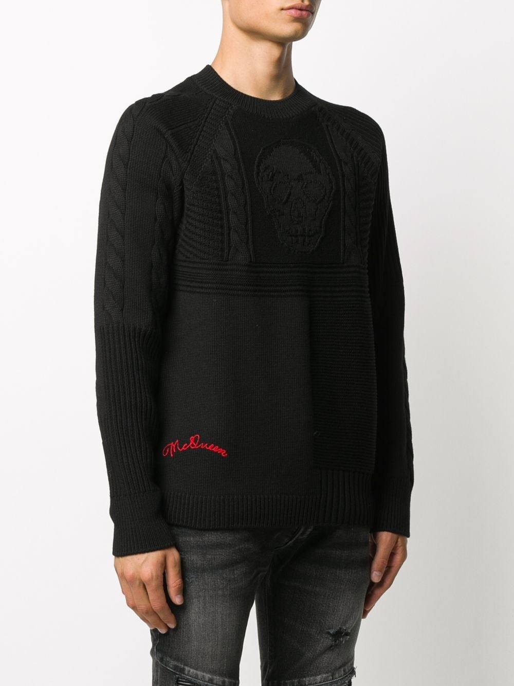 logo embroidered jumper - 3