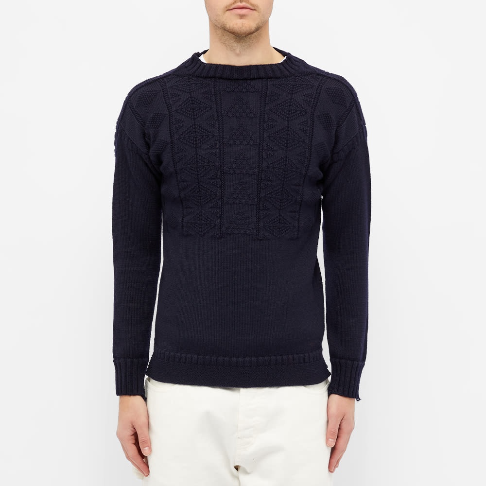 Maison Margiela 14 Grain Stitch Crew Knit - 5