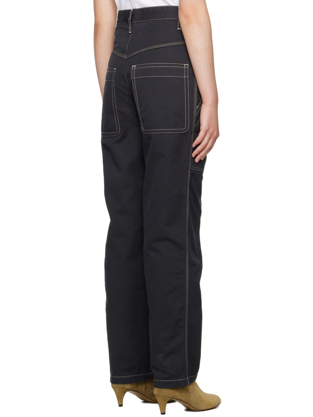 Black Denzel Trousers - 3