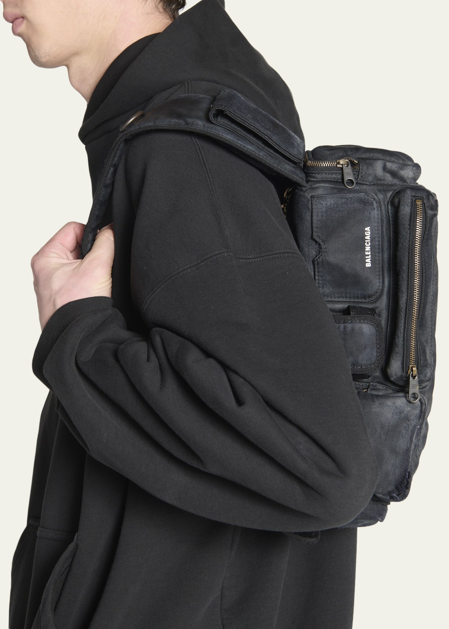 Men's Superbus Nylon Shoulder Sling Bag - 2