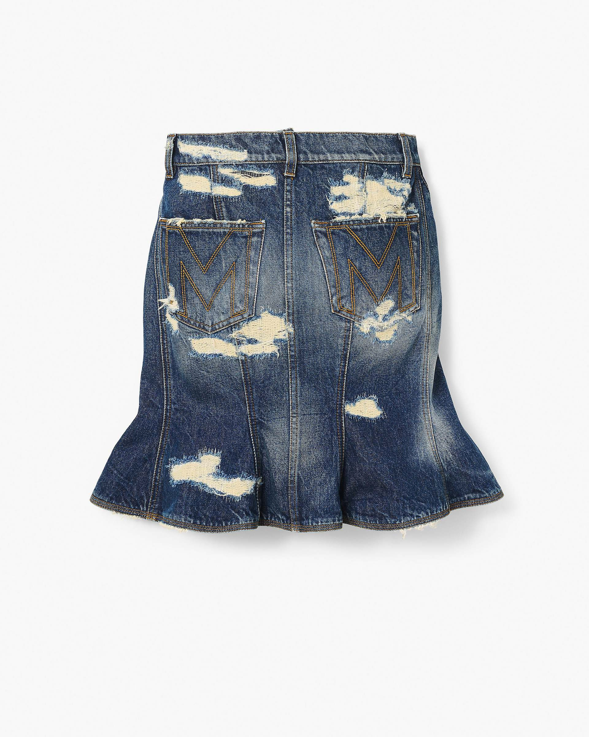THE RIP AND REPAIR FLUTED MINI SKIRT - 5