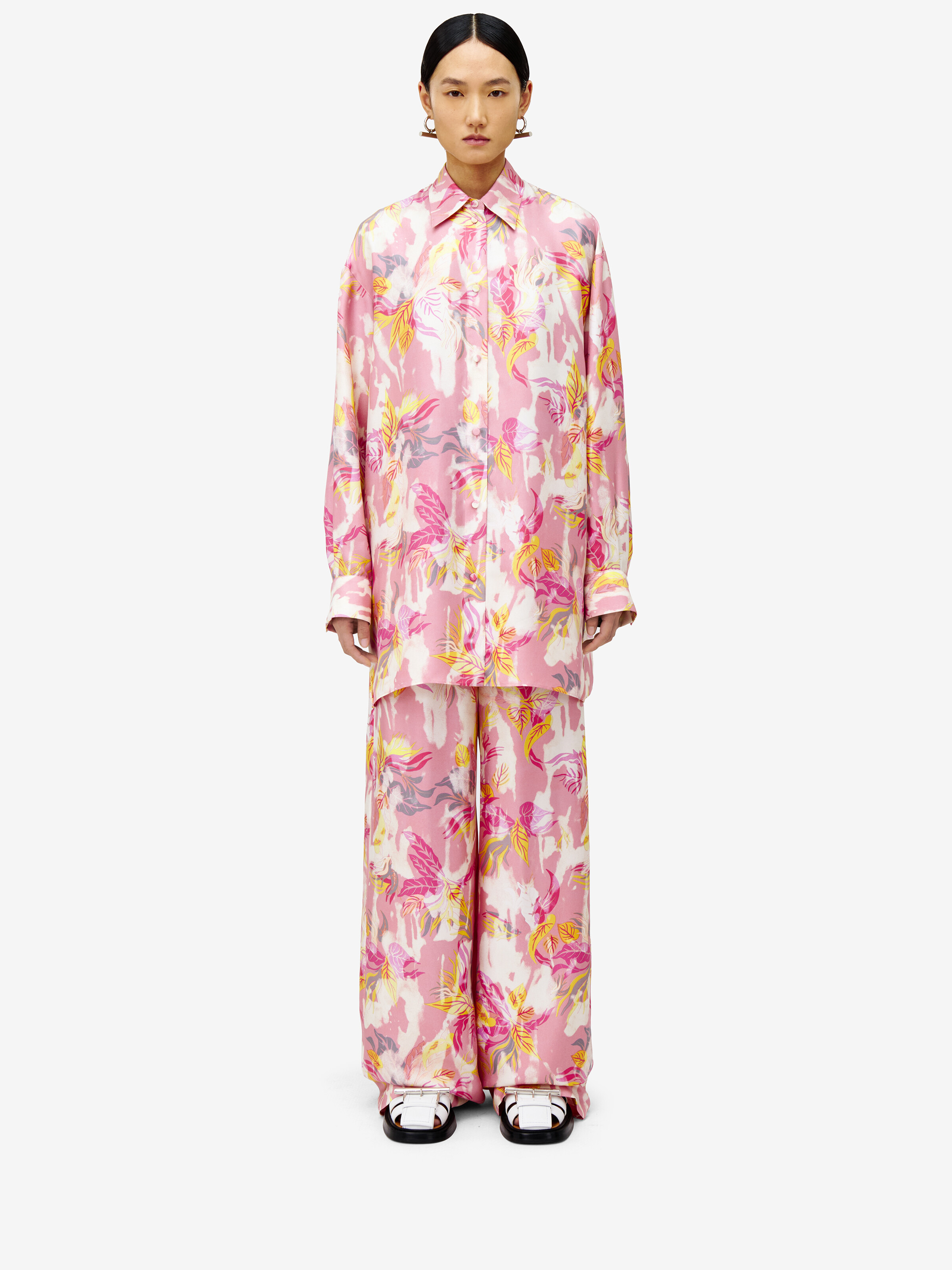 Floral Pyjama Shirt - 3
