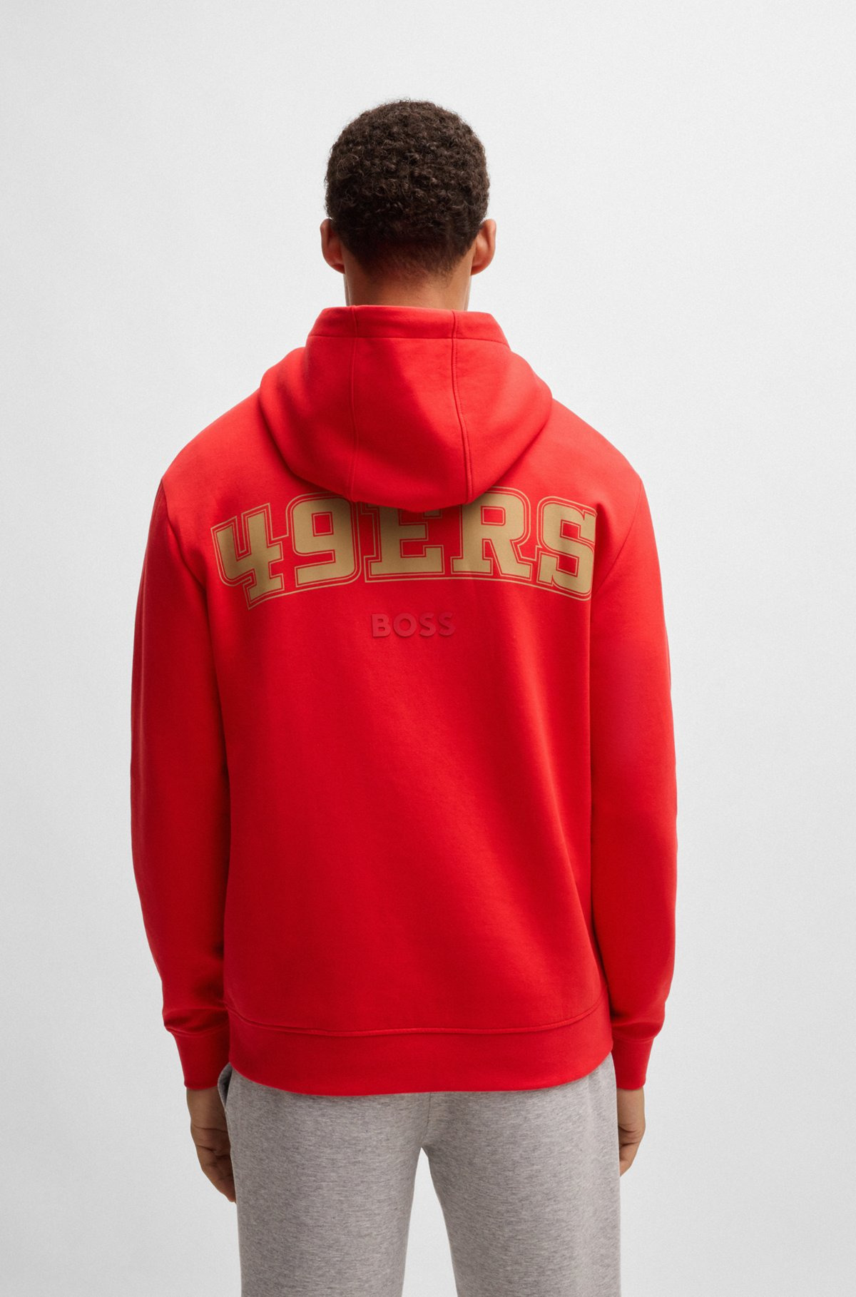 BOSS X NFL INTERLOCK HOODIE WITH SPECIAL BRANDING - 5