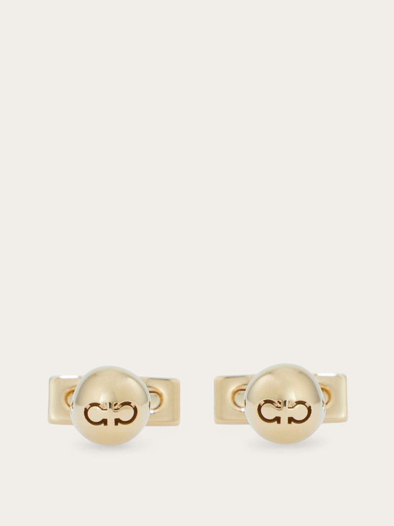 Gancini ball cufflinks 1