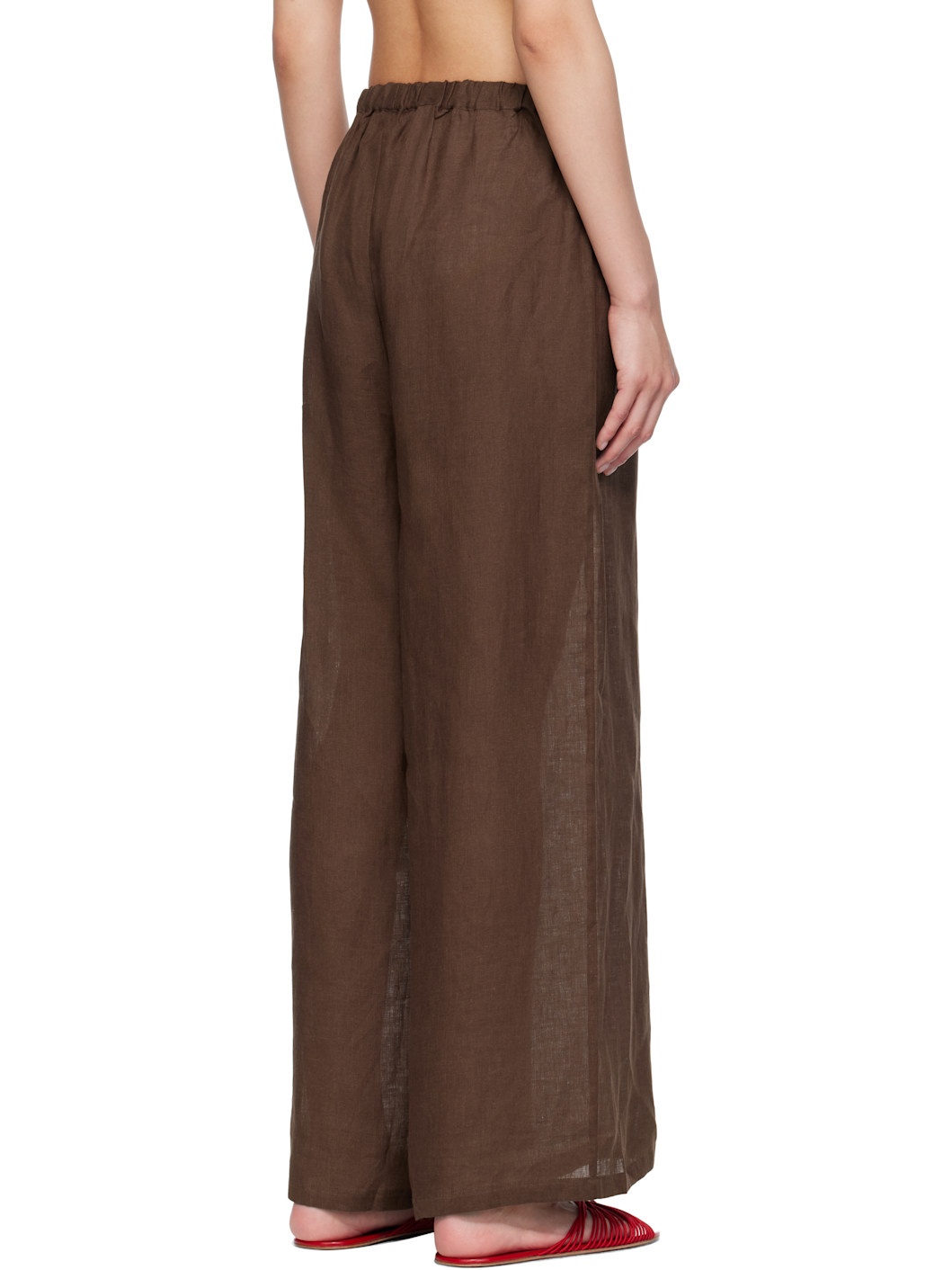 Brown Sepia Lounge Pants - 3