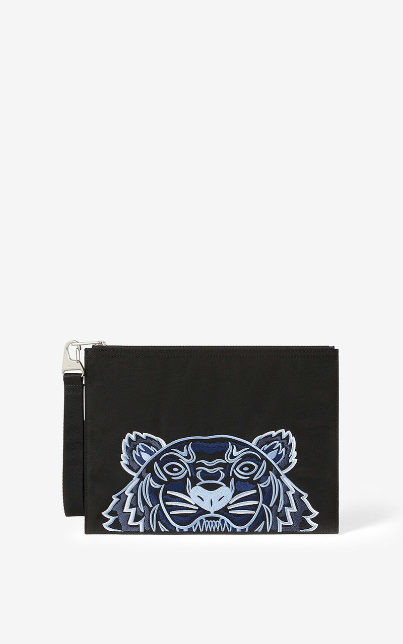 Large canvas Kampus Tiger pouch 1