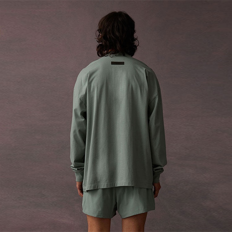 Fear of God Essentials SS23 Long Sleeve Logo Tee 'Sycamore' 125BT222011F - 6