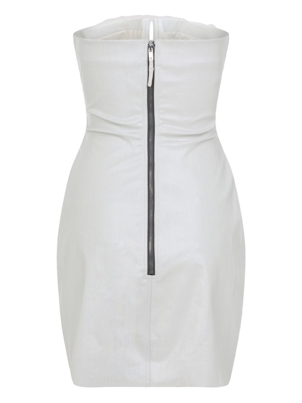 cut-out mini dress - 2