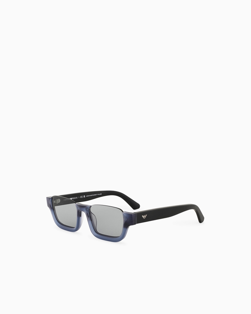 EMPORIO ARMANI MEN’S RECTANGULAR SUNGLASSES outlook