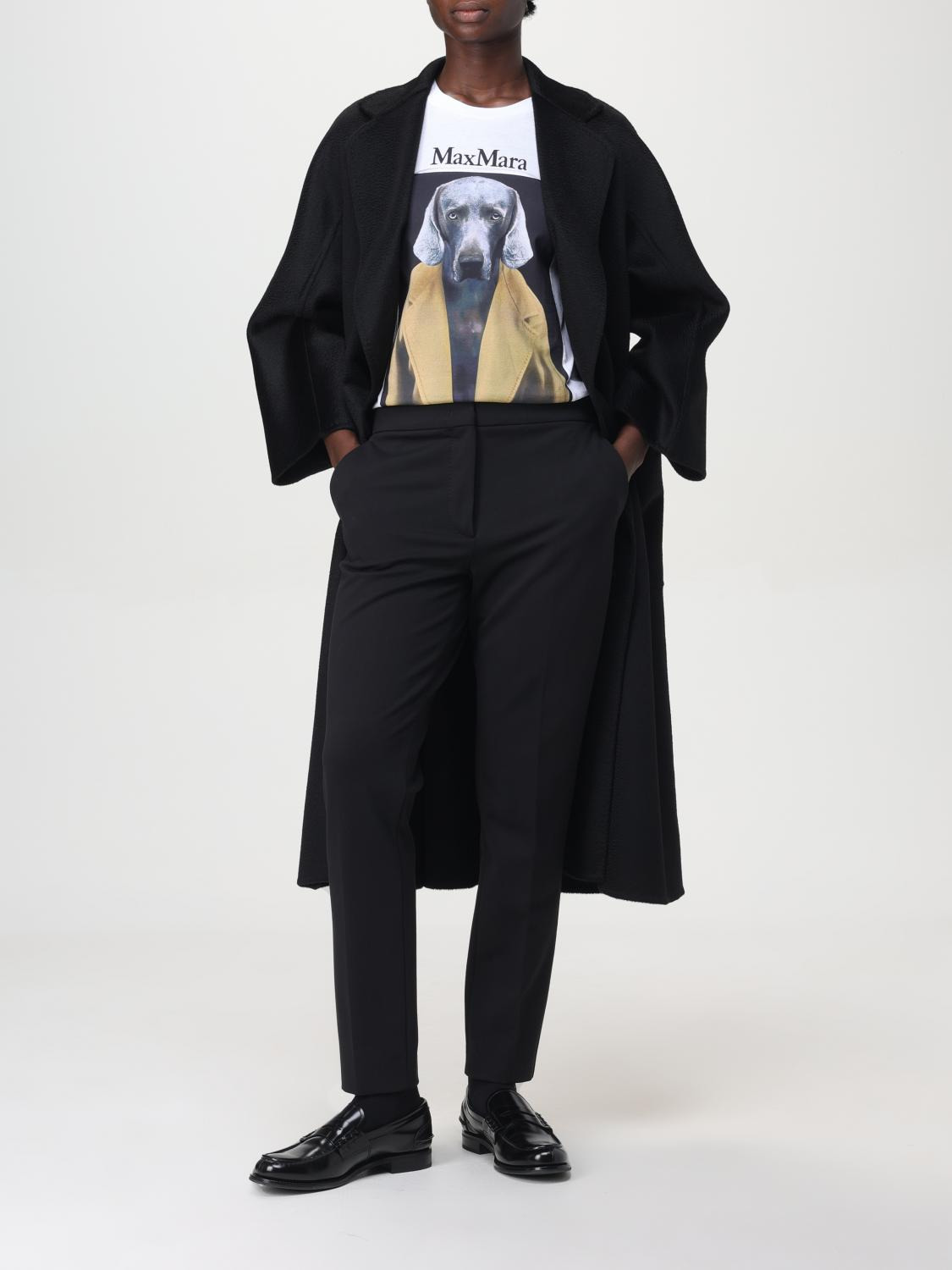 Max Mara Pants Woman Black - 2
