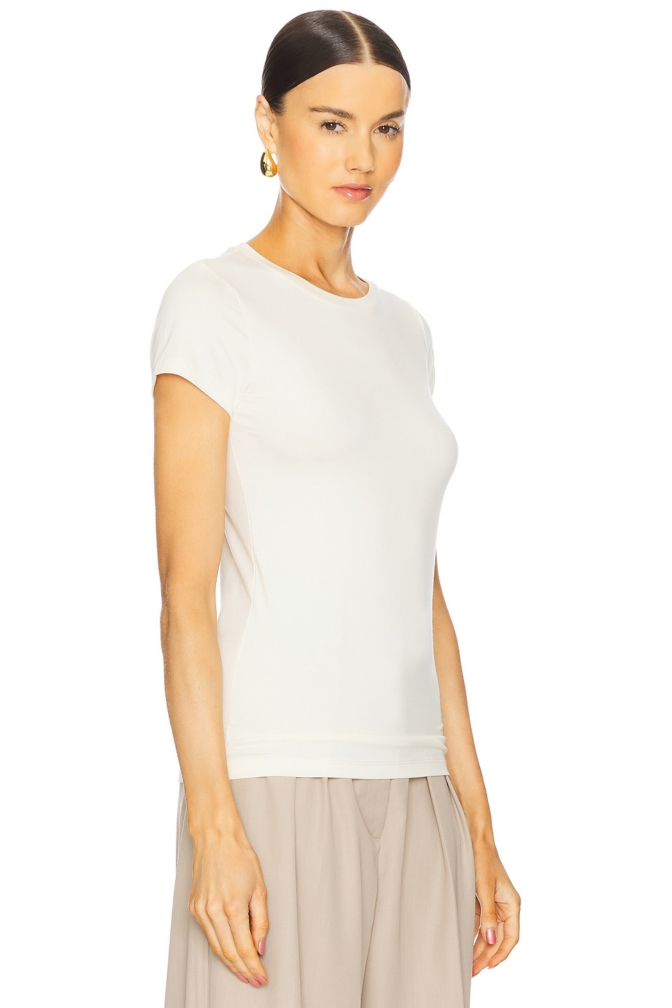 Ressi Crew Neck Short Sleeve Tee - 2