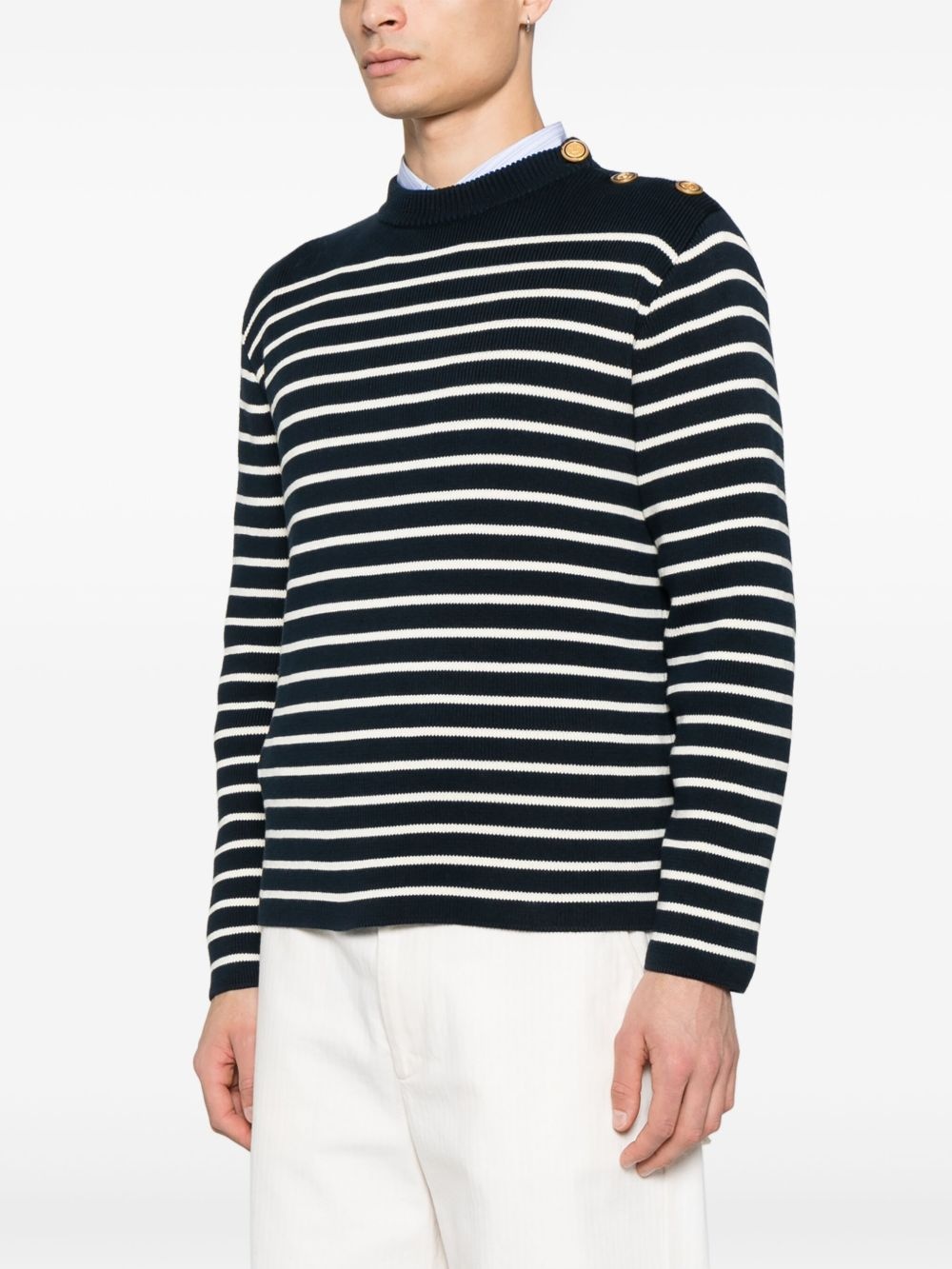 striped sweater - 3