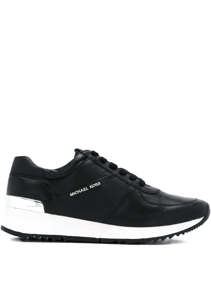 lace-up sneakers with logo 1