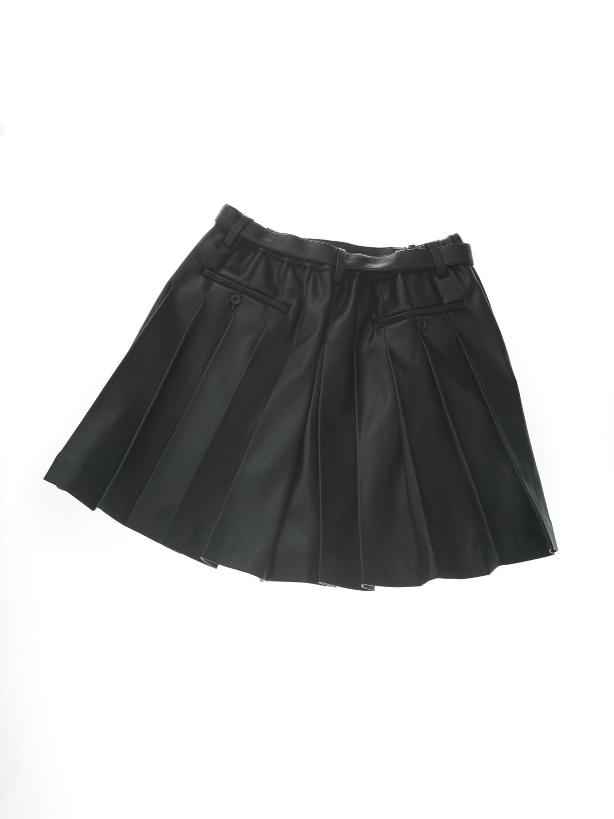 Faux Leather Shorts - 5