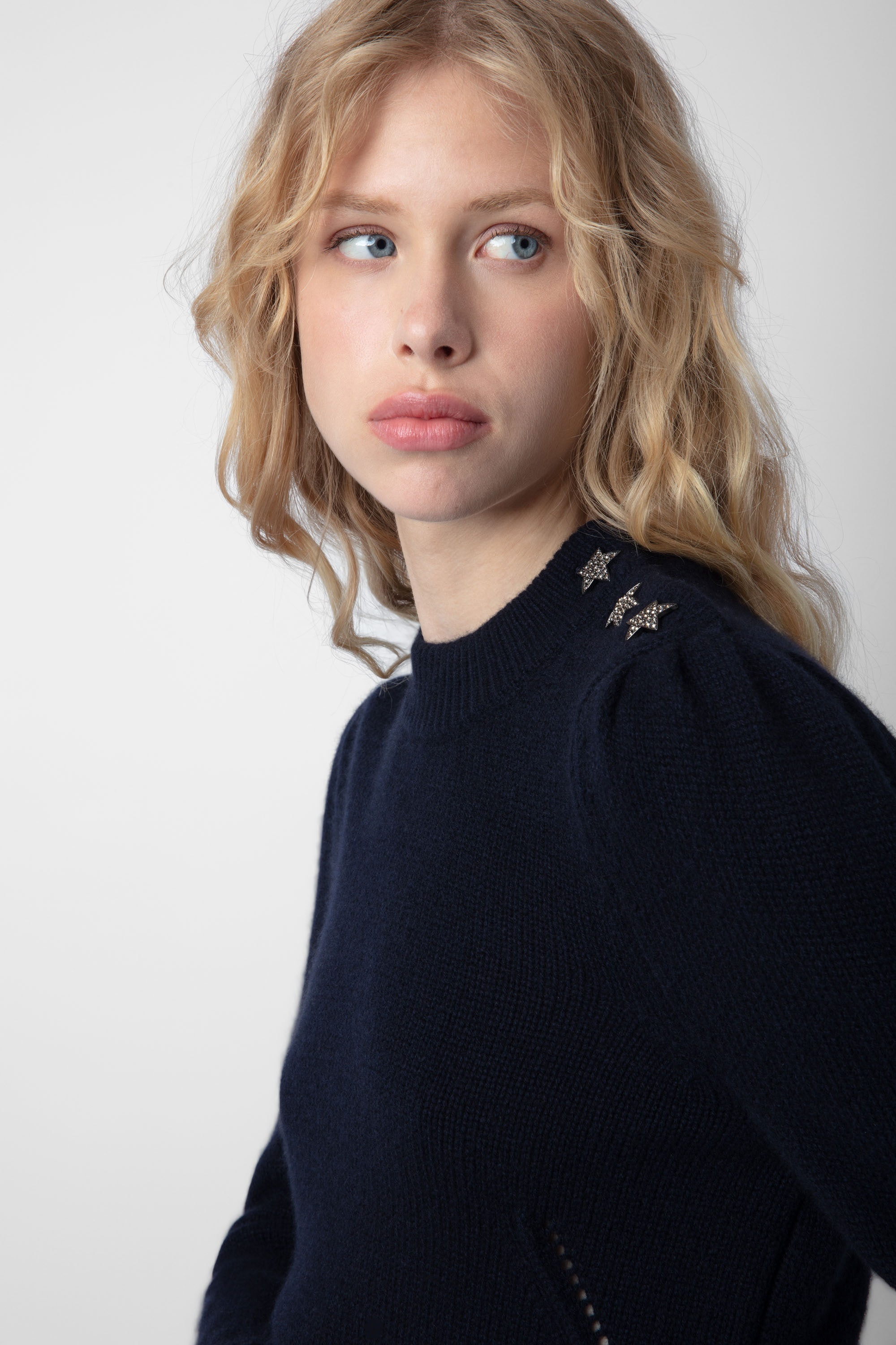 Betson Jewelled Cashmere Sweater - 3