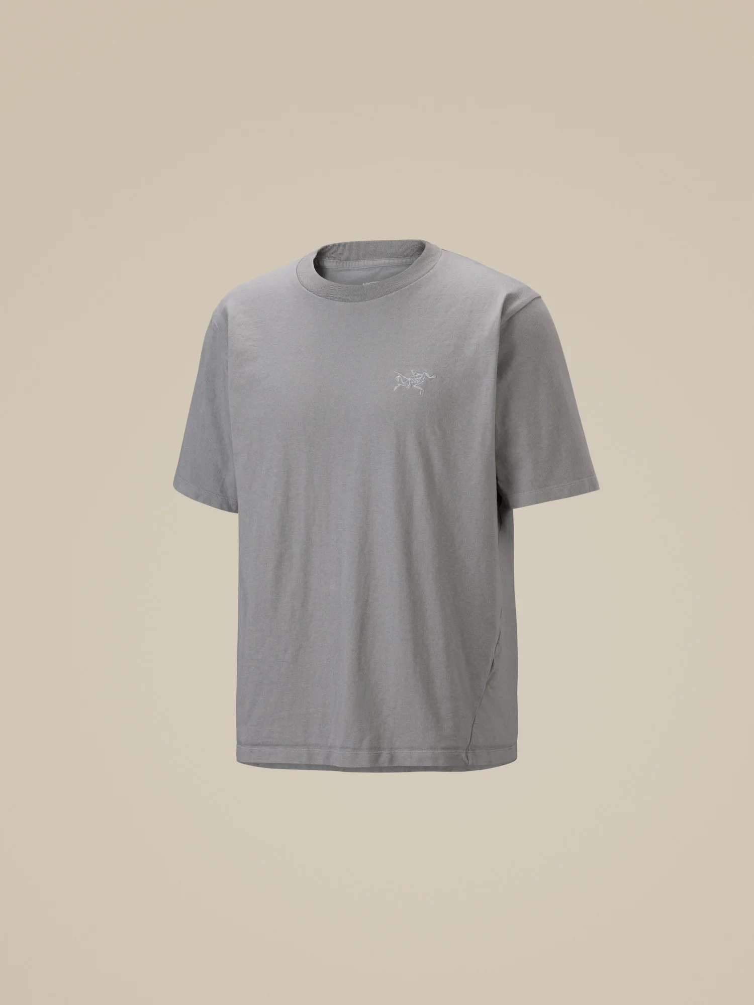 Kragg Cotton Emblem Crew Neck Shirt SS - 1
