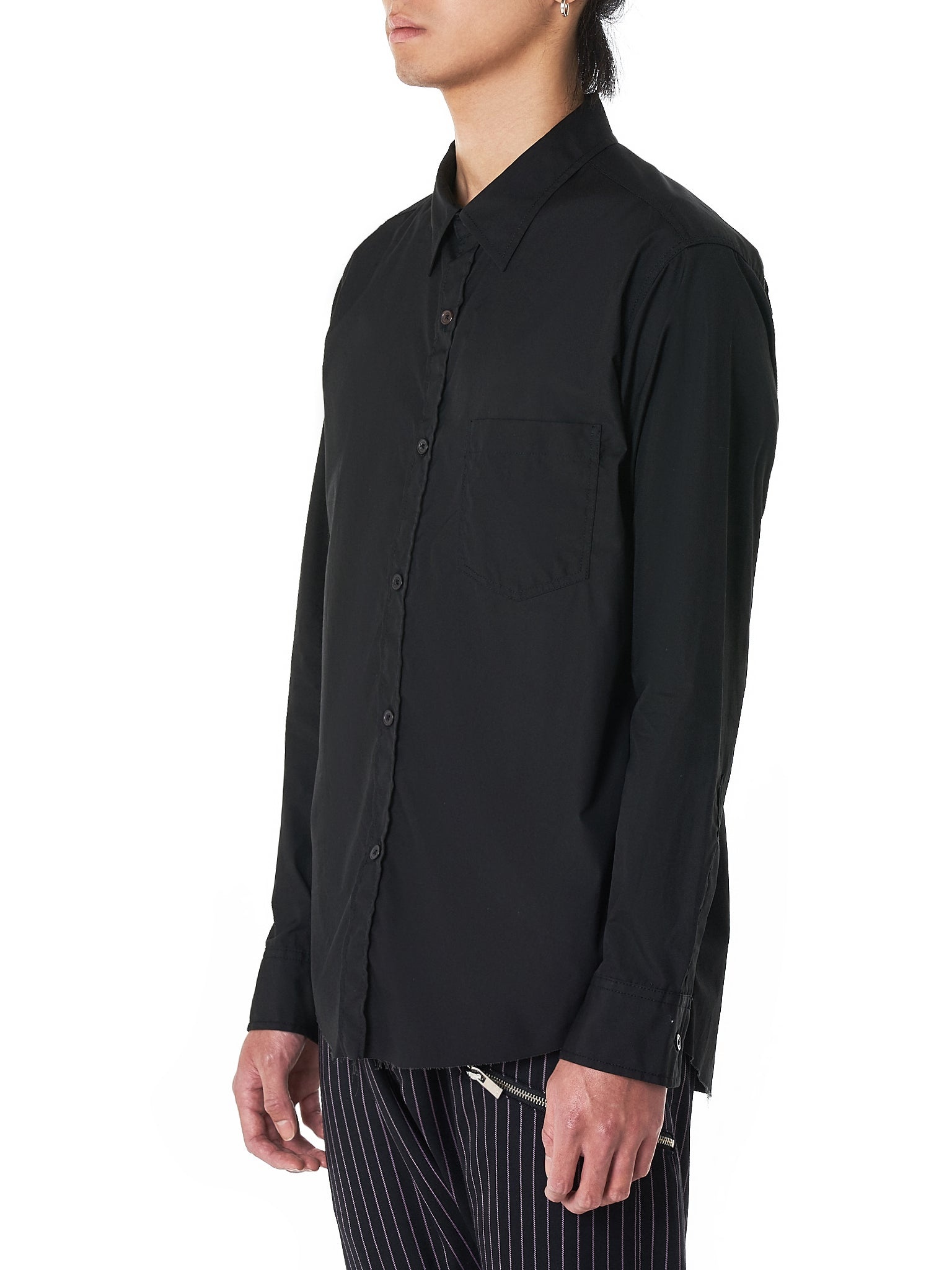 Smocked Yoke Shirt - 2