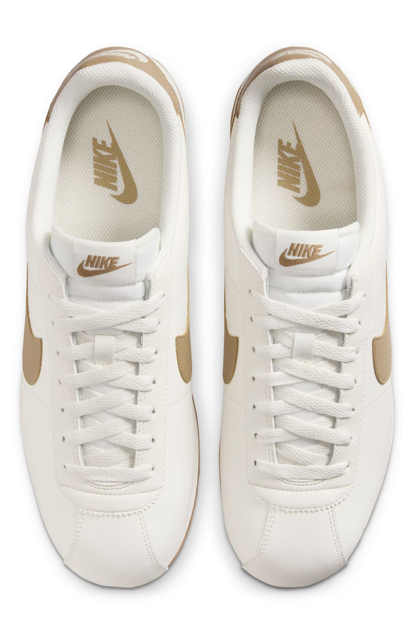 Nike Cortez Sneaker in Sail/Parachute Beige/Yellow at Nordstrom - 3