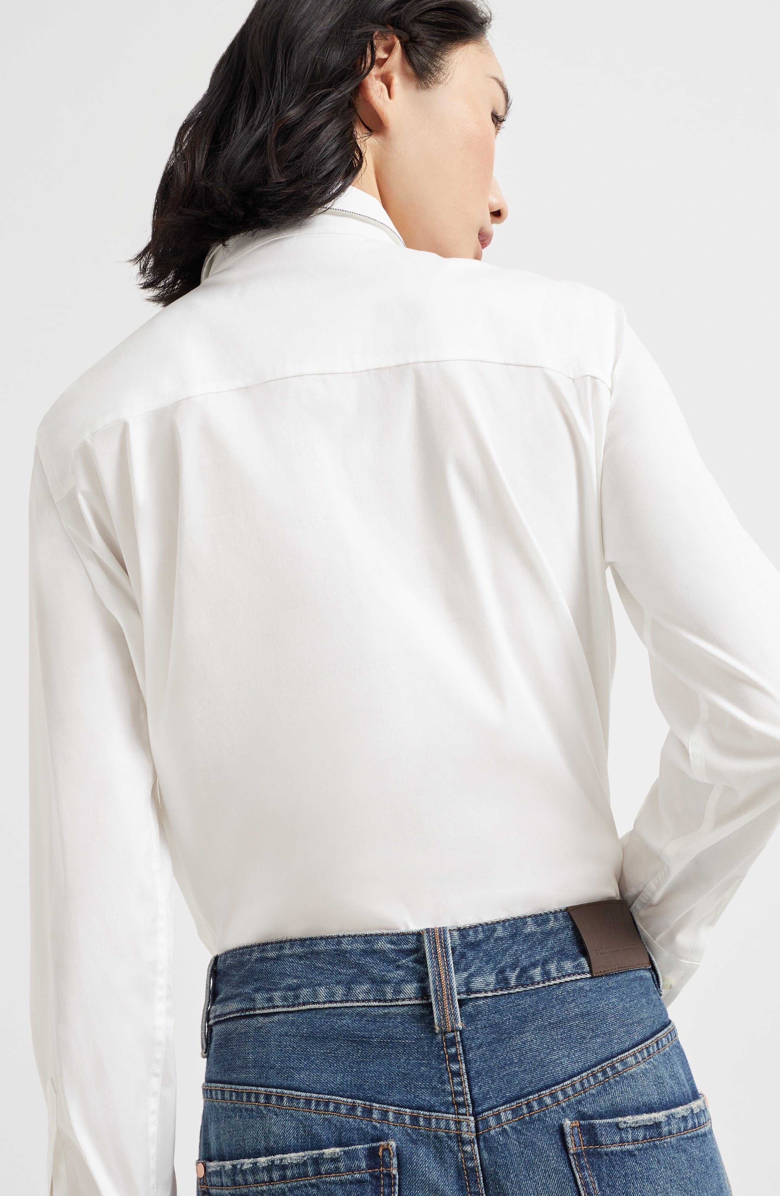 Brunello Cucinelli Contemporary Loose trousers in Denim at Nordstrom - 4