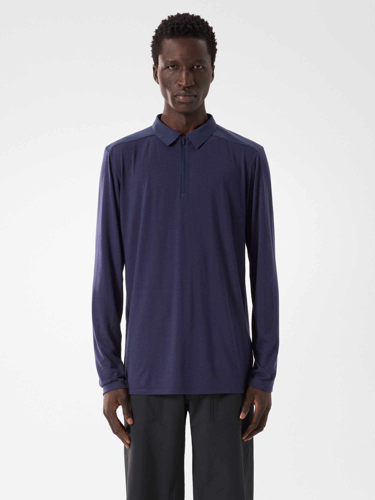Frame Polo Shirt LS - 2