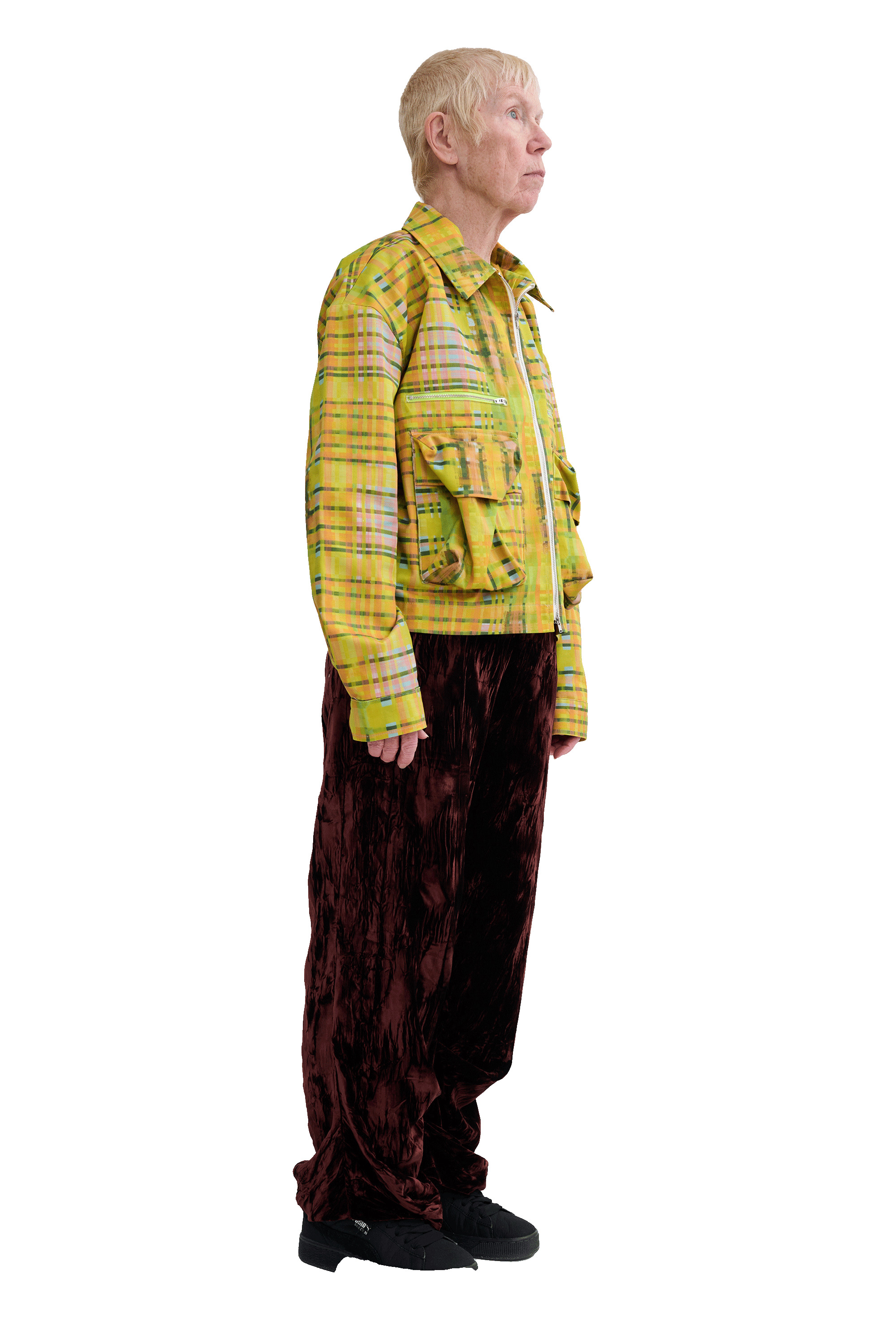 LIME PLAID NASH JACKET - 5