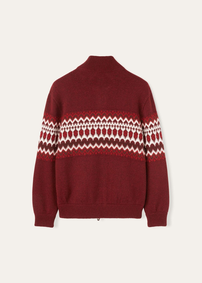Alpe Pile Bomber Sweater 6