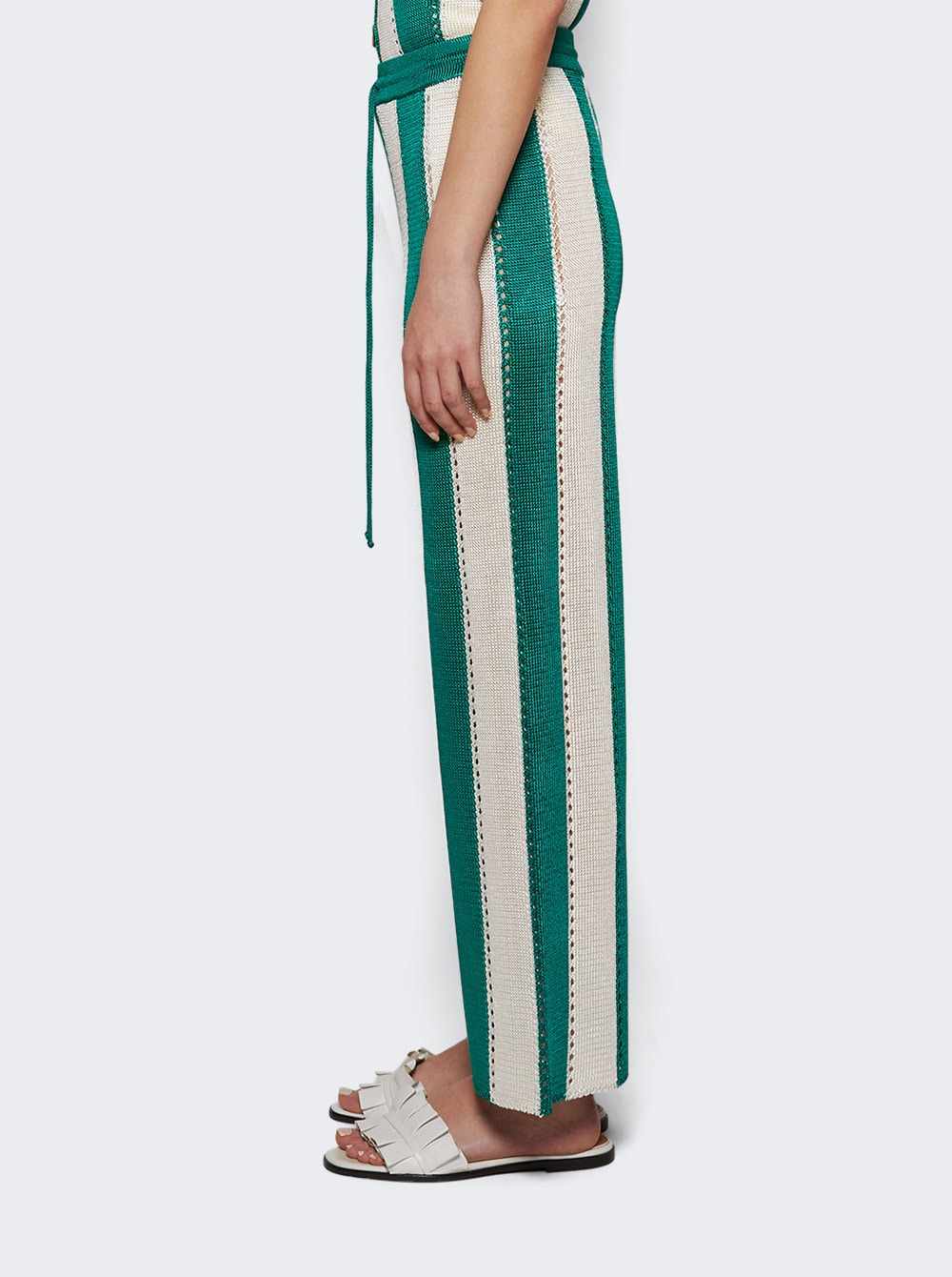 Cabana Stripe Pant Palm Green Stripe - 3