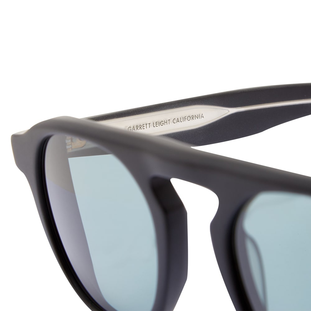 Garrett Leight Harding 49 Matte Black Sunglasses - 3