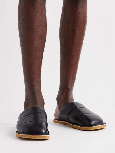 Dries Van Noten Leather Slippers outlook