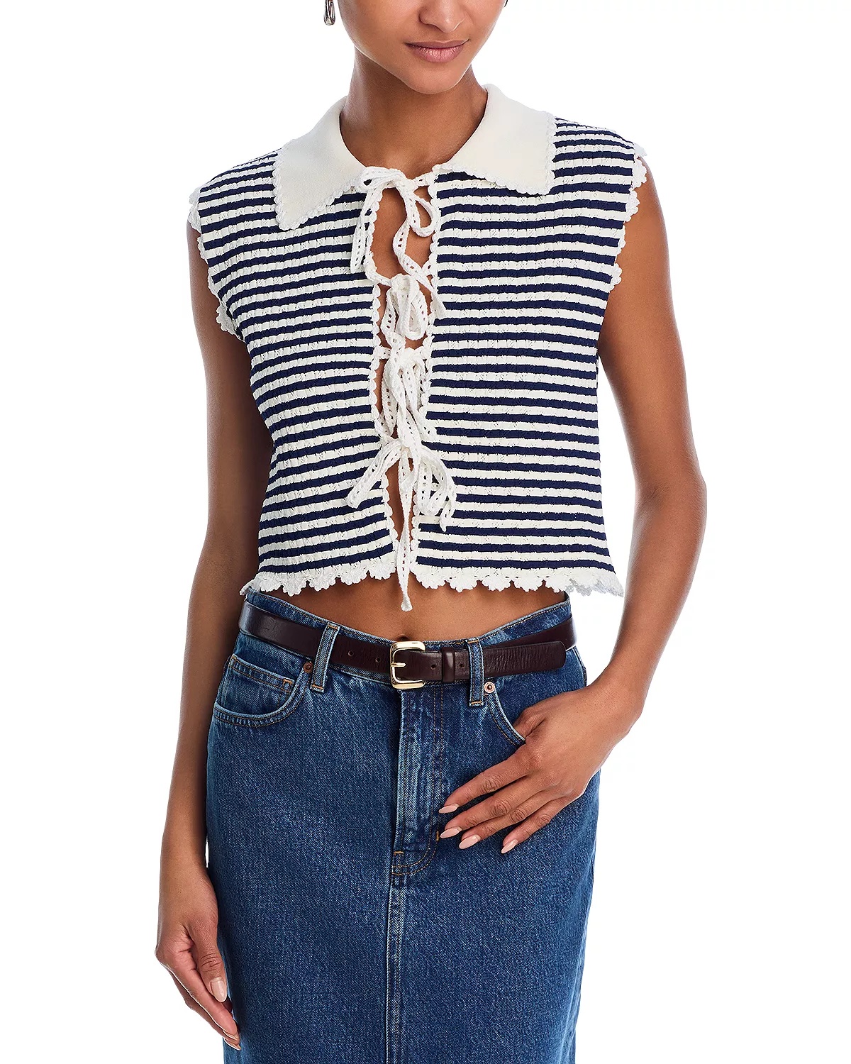 Addy Striped Vest - 1
