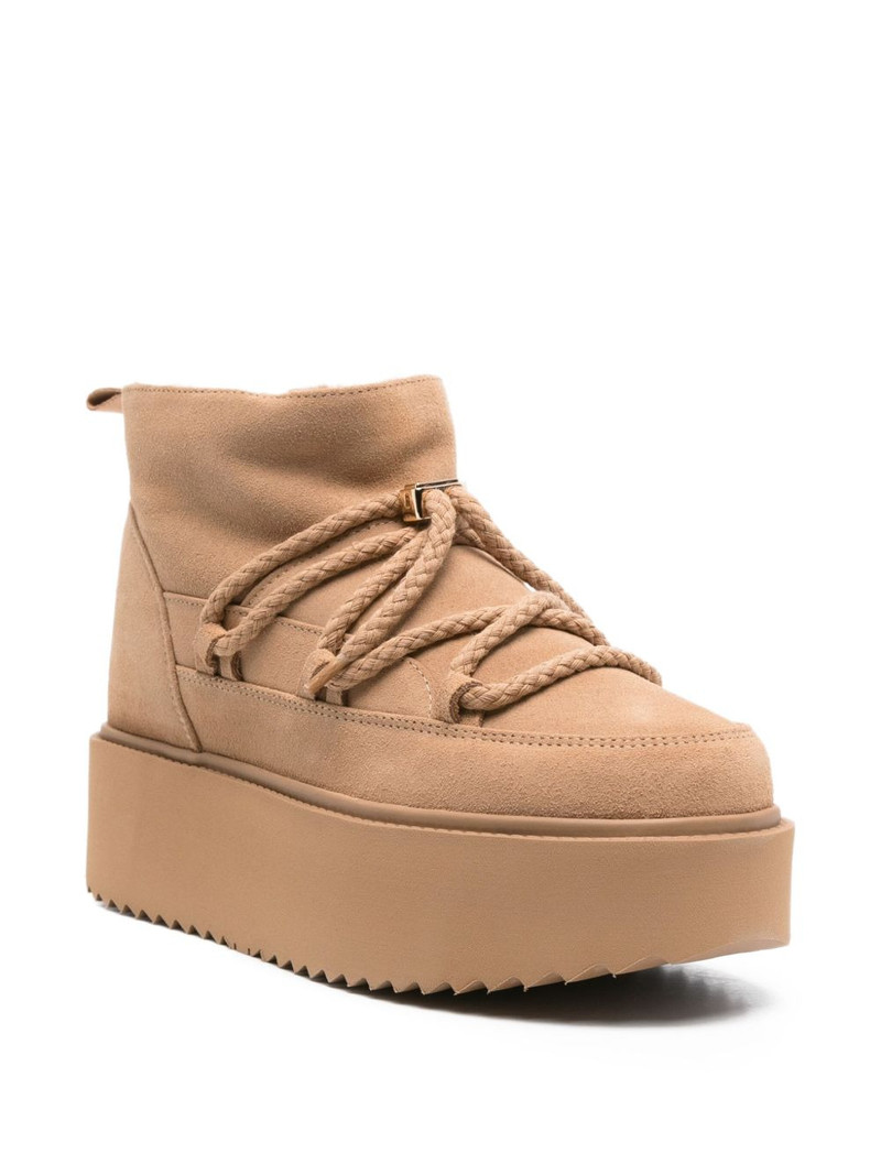 INUIKII suede platform boots outlook