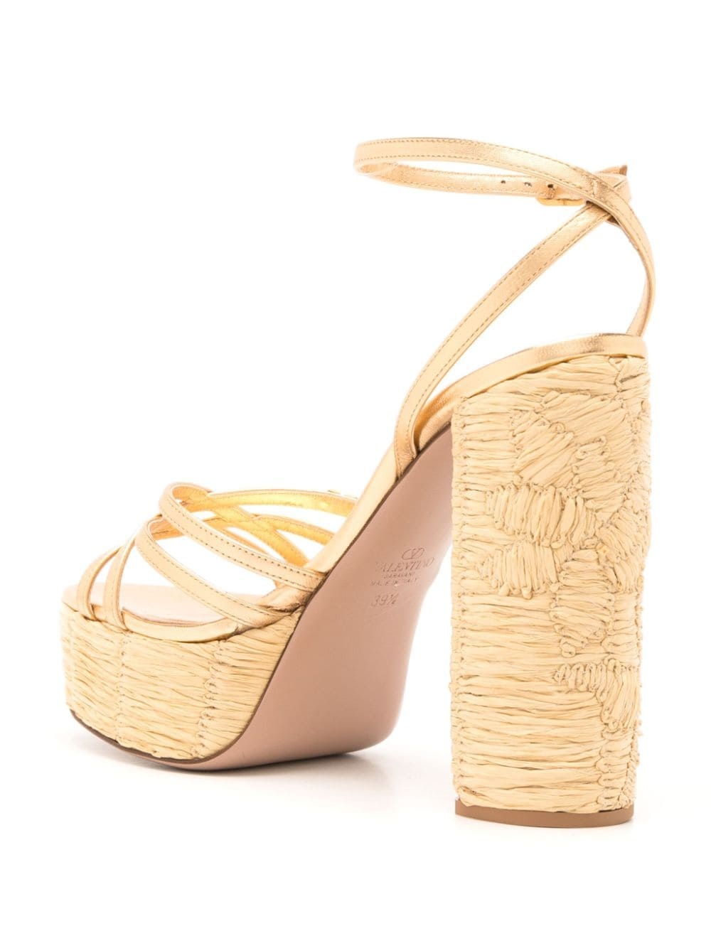 VLogo Signature heeled espadrilles - 3