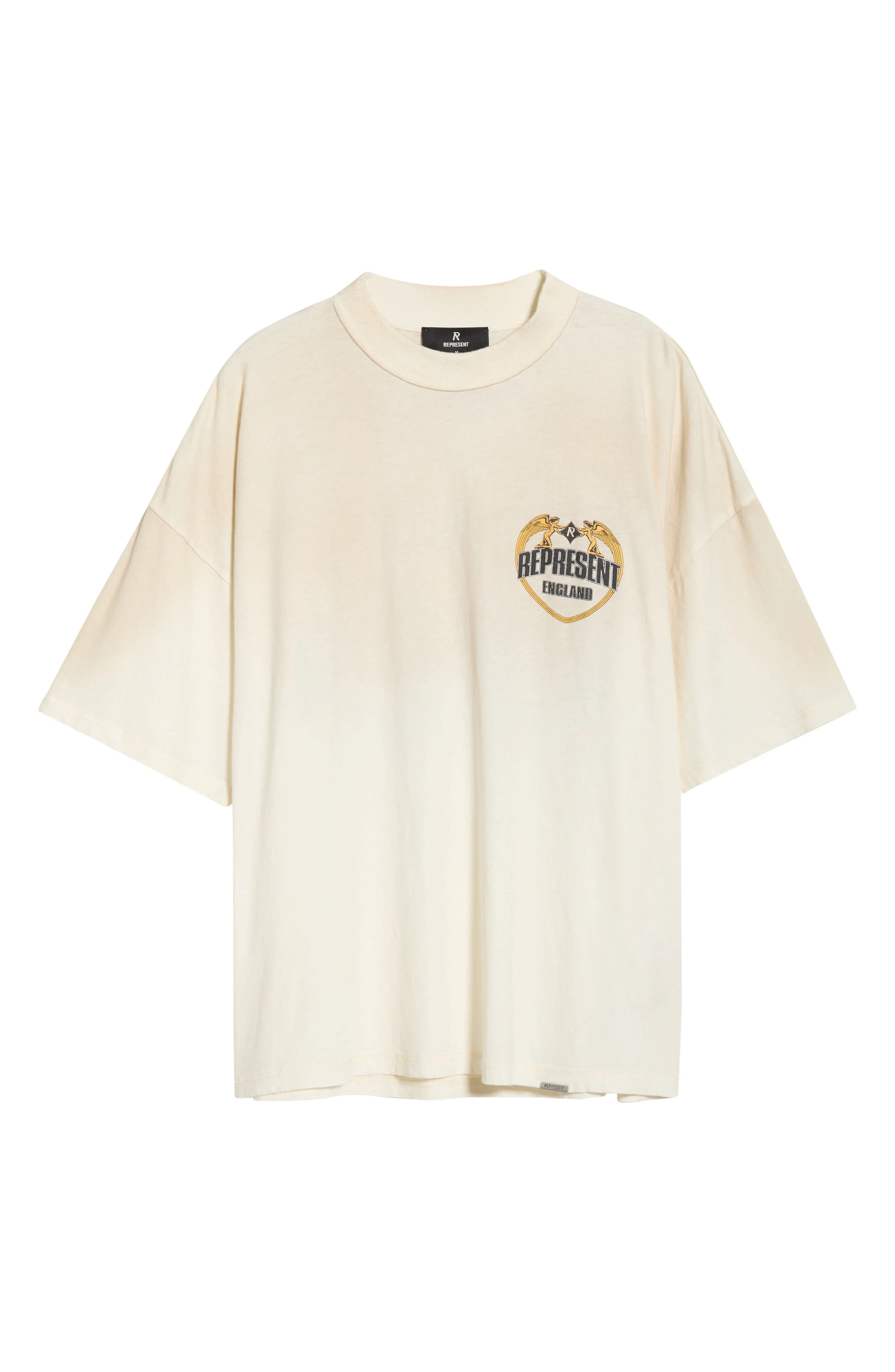 Represent Angel Border Graphic T-Shirt in Washed Ecru at Nordstrom - 1