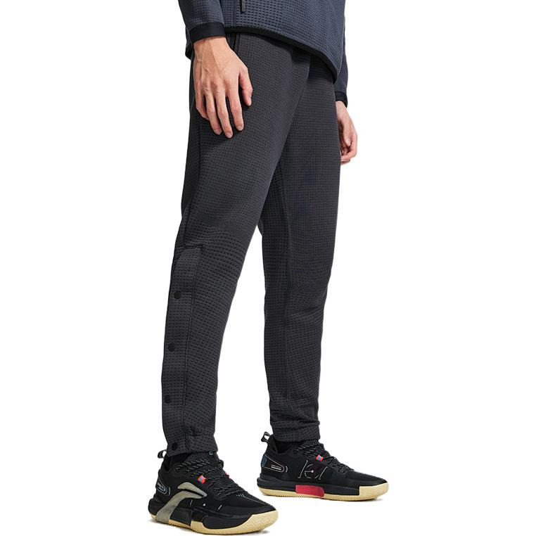 Li-Ning CBA Basketball Straight Sweatpants 'Black' AKLSC13-1 - 3