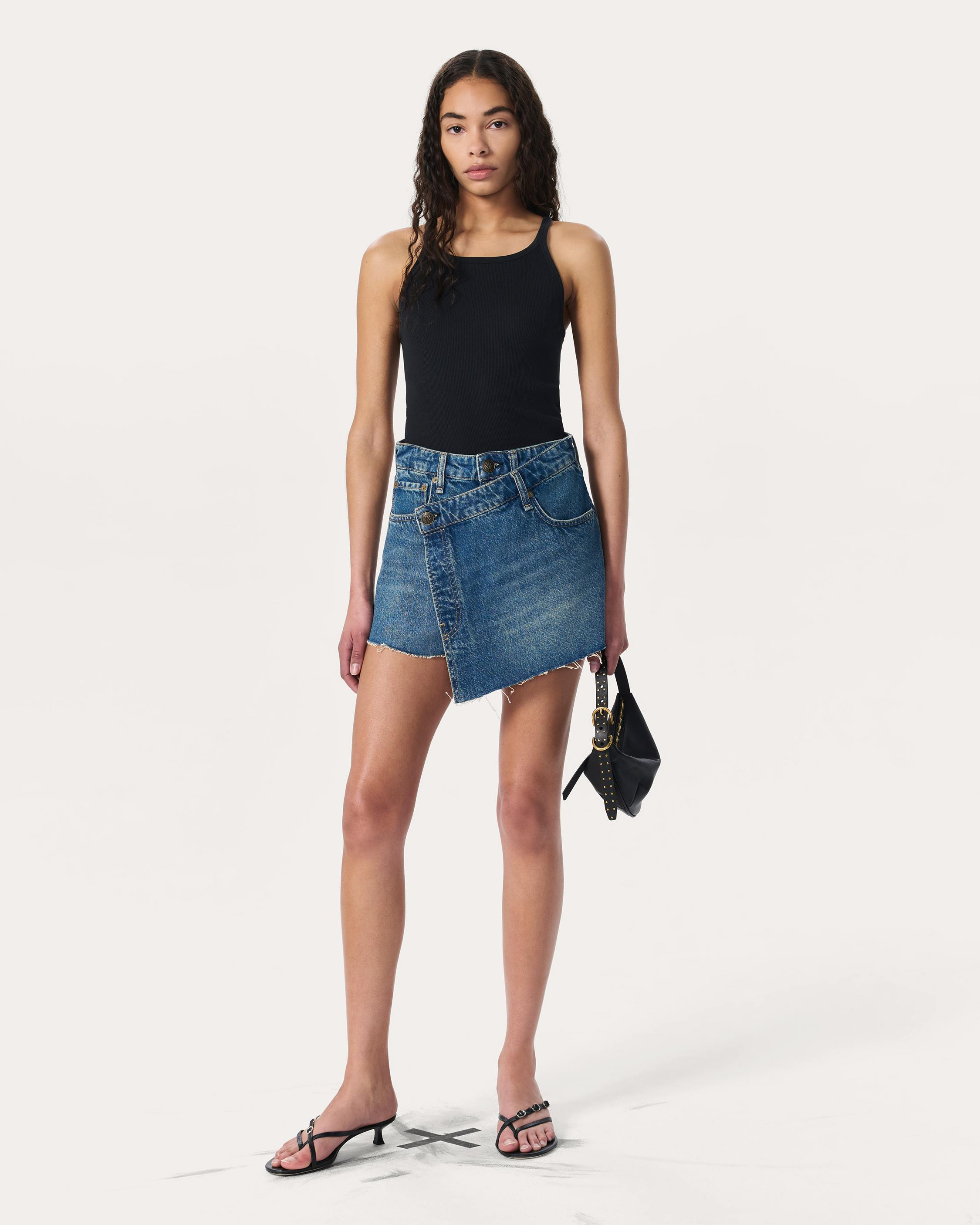 Belinda Denim Mini Skort
Lightweight Rigid in Amity - 2