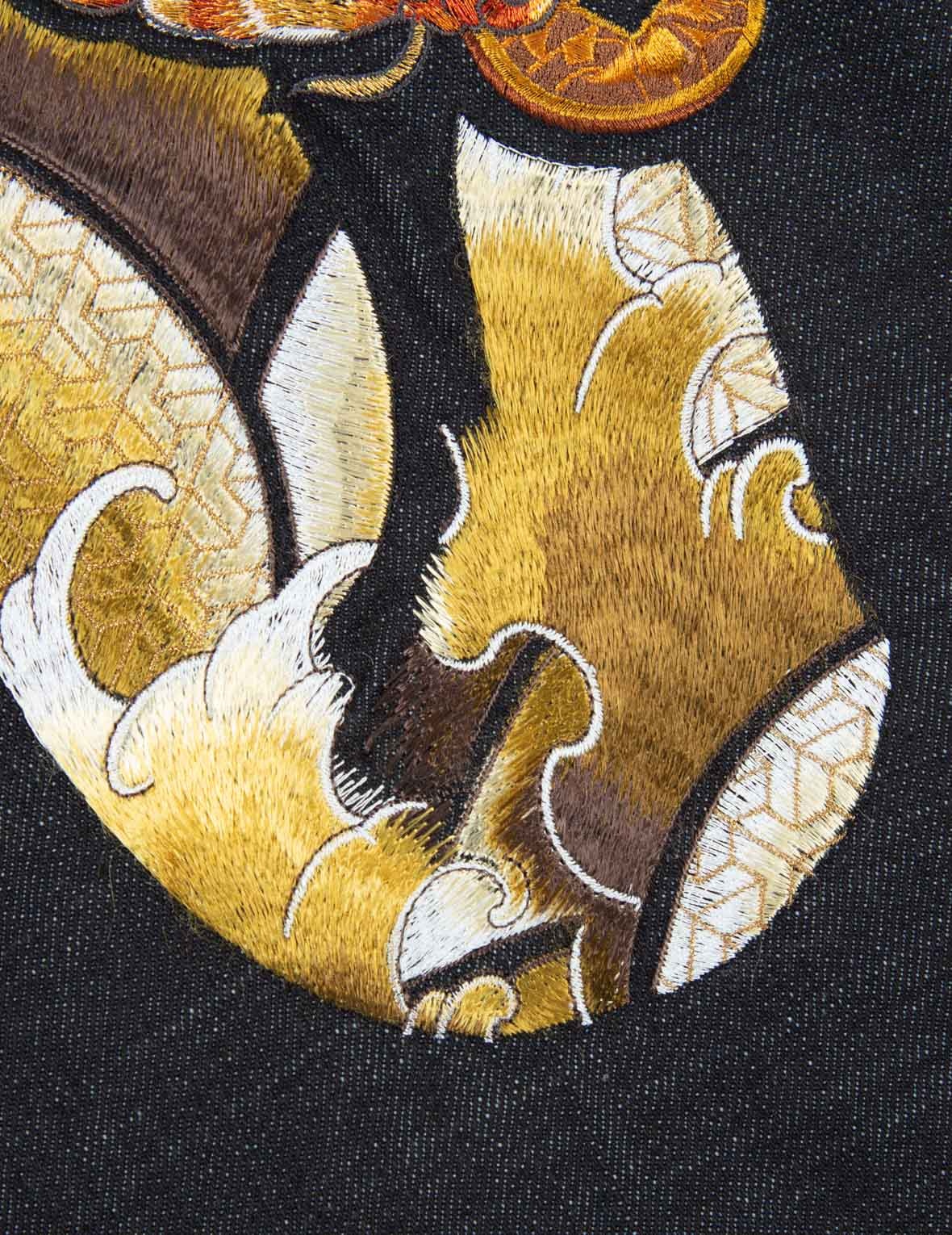 TATTOO KOI DAICOCK EMBROIDERY CARROT-FIT JEANS #2017 - 8